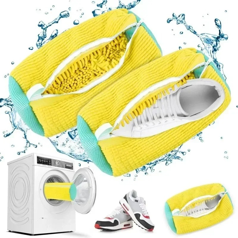 Sneaker Care - Reusable Shoe Washing Machine Bag for