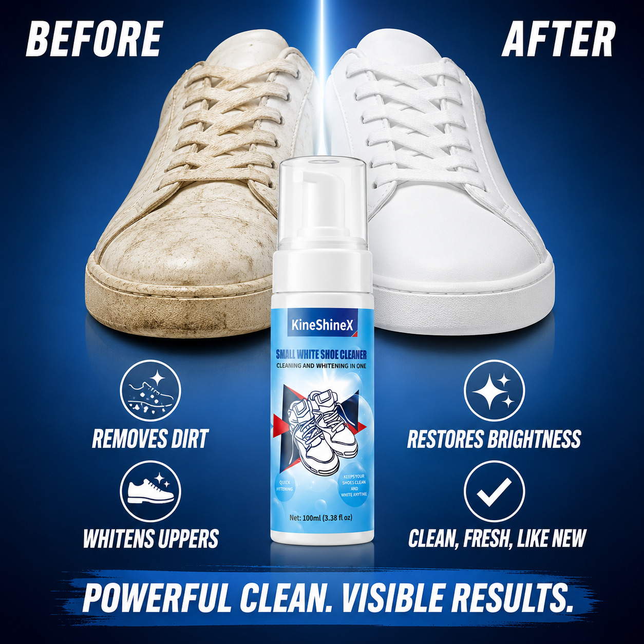 Sneaker Care - Gihen Shoe Cleaner Kits Water-Free Foam