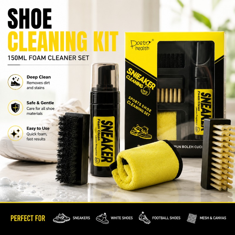 Shoe Cleaning Kit 150ML Foam C - đánh giá và giá White Sneaker Care Kit