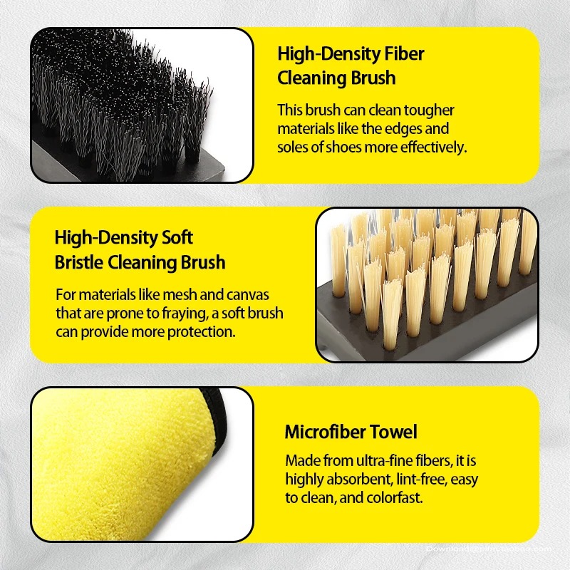 Shoe Cleaning Kit 150ML Foam C - đánh giá và giá White Sneaker Care Kit