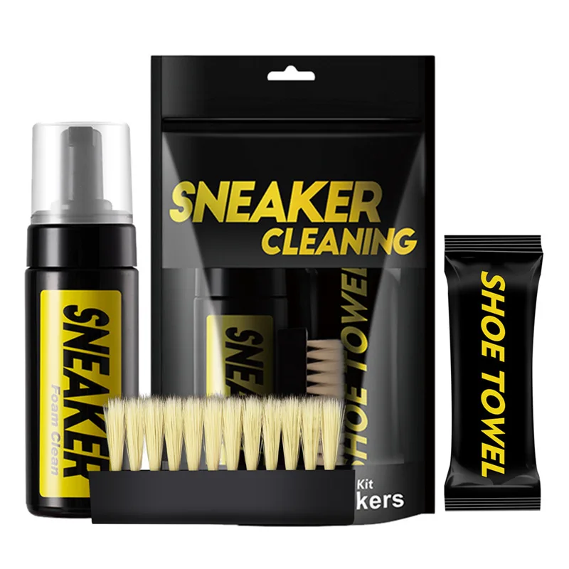 1 set Shoes Cleaner foam dry c - đánh giá và giá White Sneaker Care Kit