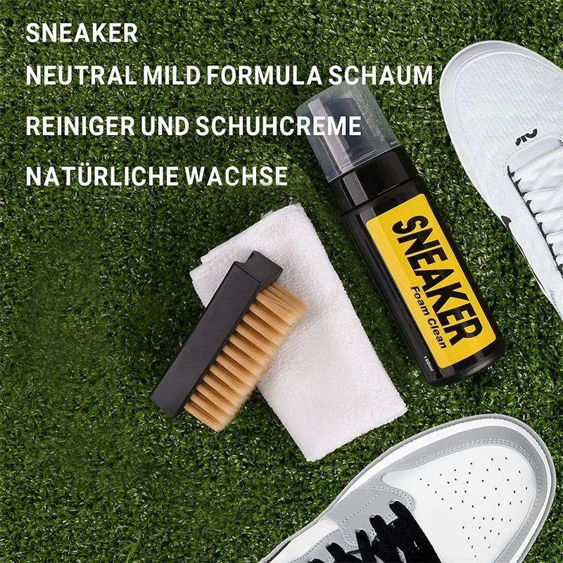 Sports Shoe Foam Cleaner Kit D - đánh giá và giá Leather Sneaker Care Kit
