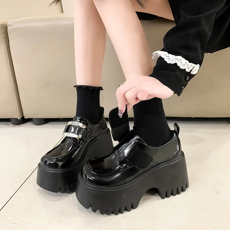 Women High Platform Shoes Autu - đánh giá và giá Leather Sneaker Care Kit
