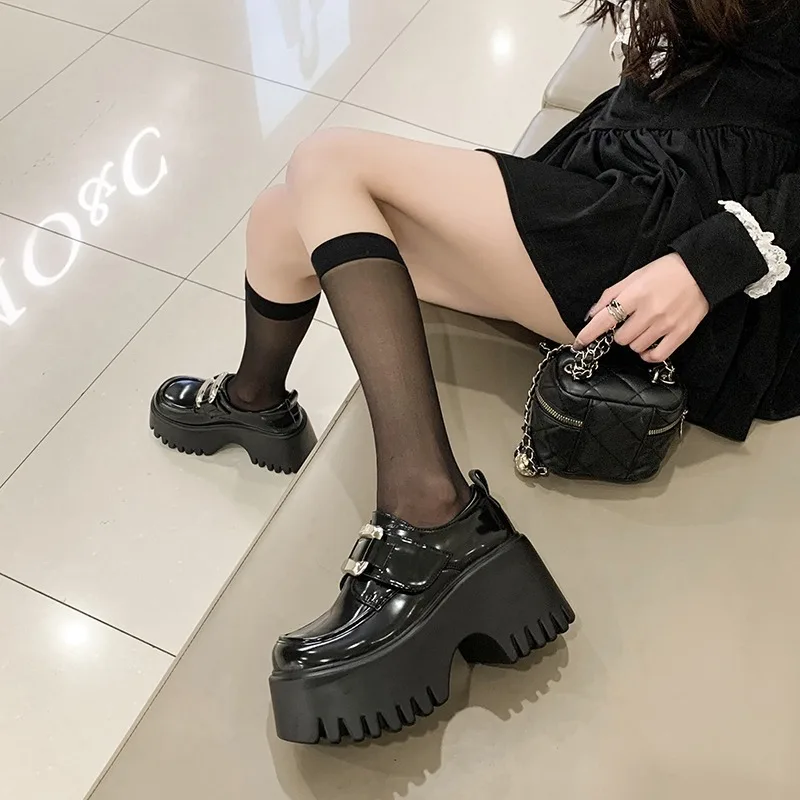 Women High Platform Shoes Autu - đánh giá và giá Leather Sneaker Care Kit
