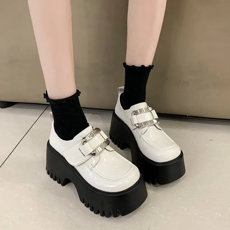 Women High Platform Shoes Autu - đánh giá và giá Leather Sneaker Care Kit