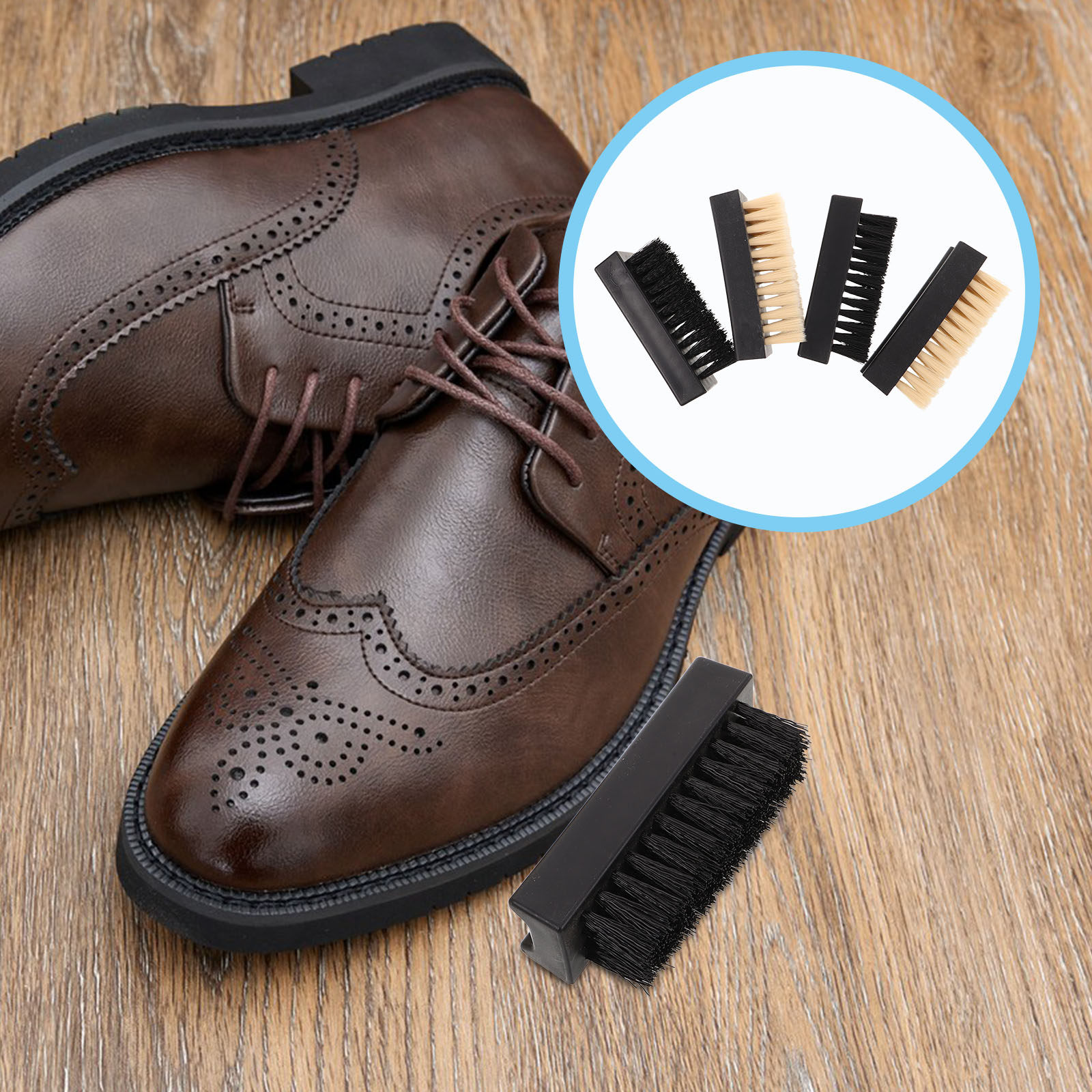 4Pcs Multifunction Shoe Brush  - đánh giá và giá Sneaker Care For Suede
