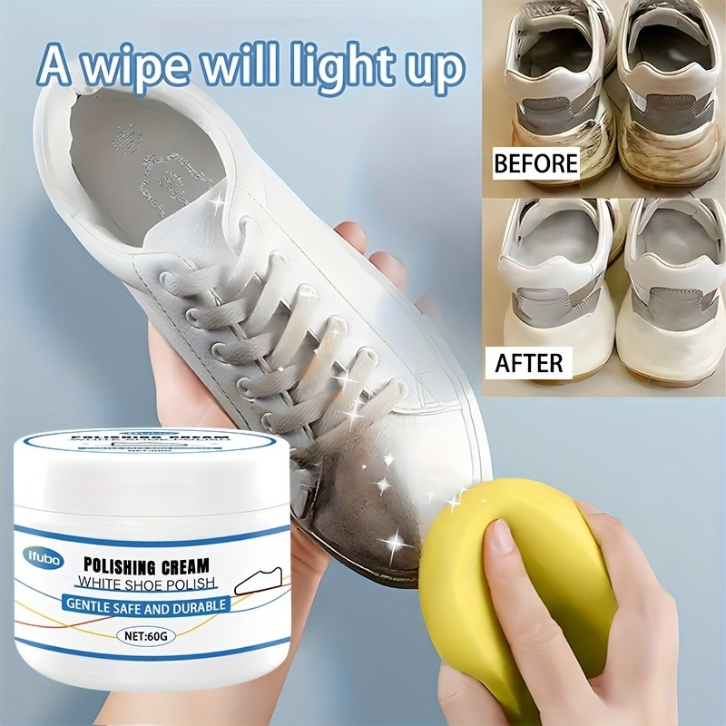 IFUBO White Shoe Cream: Fast-E - đánh giá và giá White Sneaker Care Kit