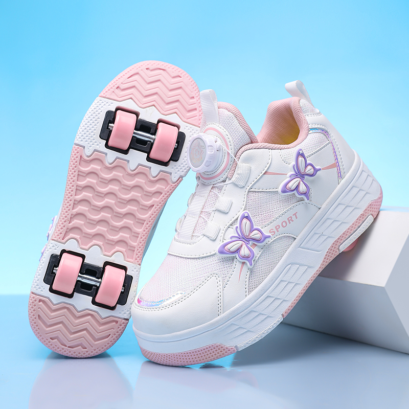 Roller Skates Girl 4 Wheels Sn - đánh giá và giá Leather Sneaker Care Kit