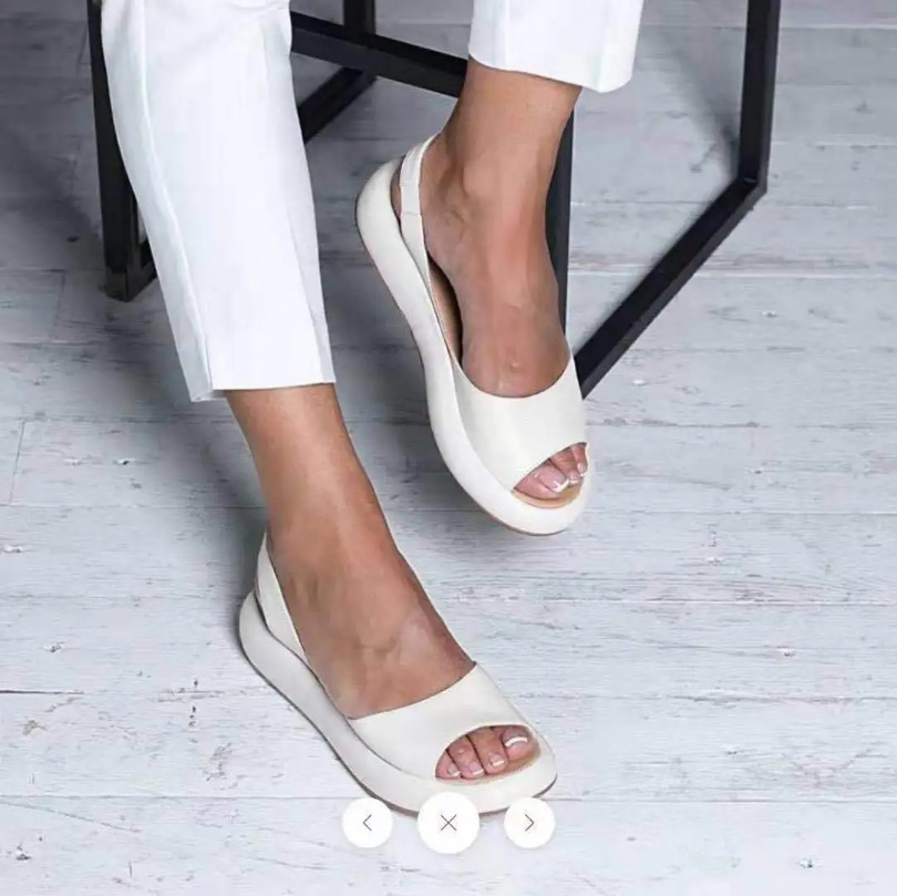 Flat Sandal Slipper Woman Clou - đánh giá và giá Leather Sneaker Care Kit