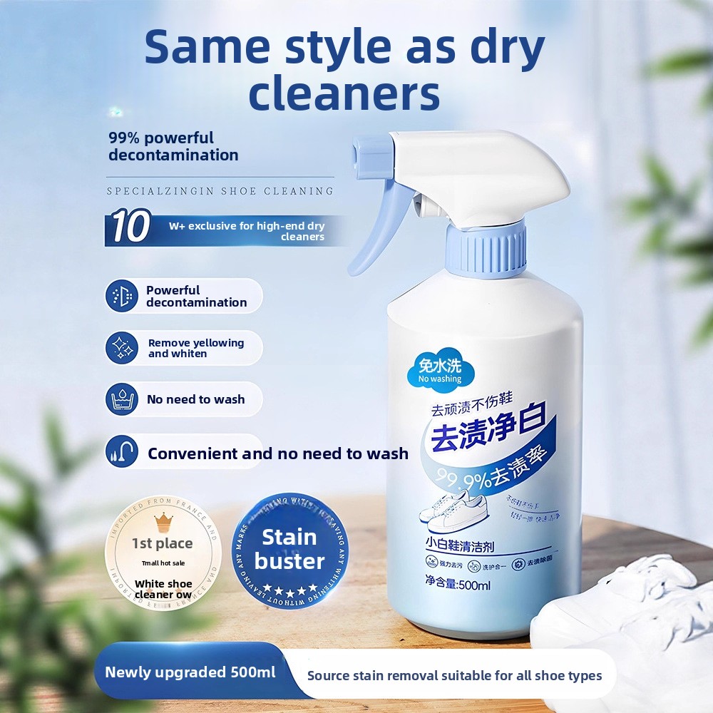 500ml white shoe cleaner no cl - đánh giá và giá Sneaker Care For Suede